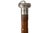 Wood Rare Antique Gadget Cane Concealed Oil Lamp Lantern Walking Stick For Sale - Image 7 of 8