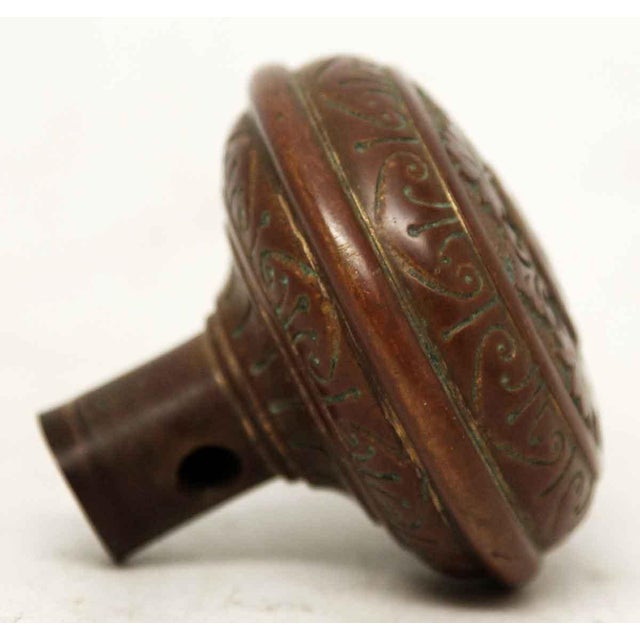 This Classic style 4 fold knob was made by Corbin in the 1881 catalog. It is part of the H-1110 Leaf Pattern group. One...