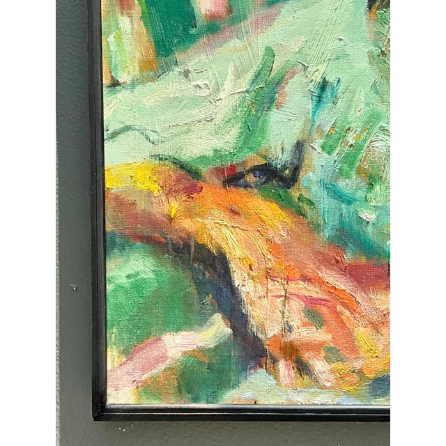 Vintage Original Portrait of Sour Faced Man For Sale - Image 13 of 18