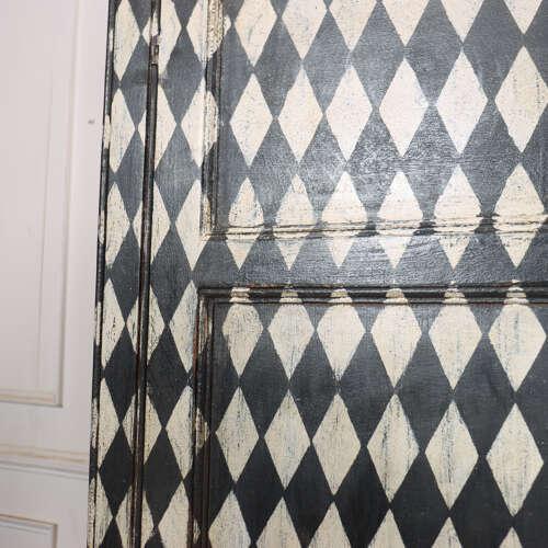 Early 19th Century English Harlequin Linen Cupboard For Sale - Image 13 of 18