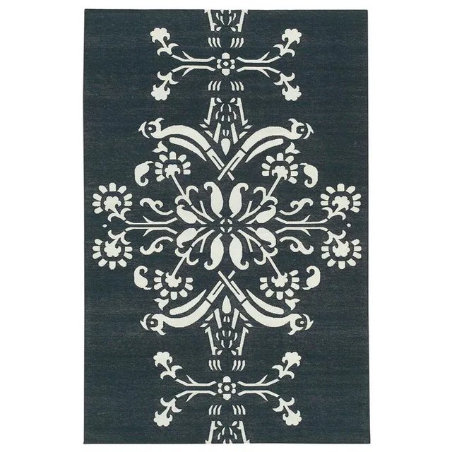 Textile Vintage Flatweave Dhurrie Rug For Sale - Image 7 of 7