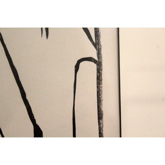 Leonard Baskin De Gheyn Modern Woodcut Signed 4/50 Framed 1970 For Sale In Detroit - Image 6 of 8