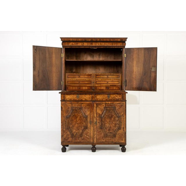17th Century French Walnut Cabinet For Sale - Image 5 of 11