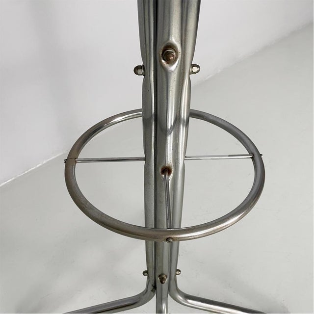 Mid-Century Modern Italian Plastic and Metal Coat Rack, 1960s For Sale - Image 11 of 17