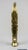 A striking 1980s Art Deco Revival solid brass stylized swan sculpture designed by Dolbi Cashier. This elegant piece...