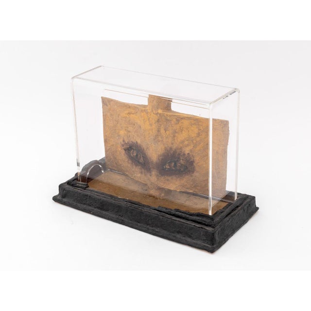 Outsider Art Gilt Painted Papier Mache Sculpture For Sale In New York - Image 6 of 8