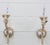 Pair Vintage Handmade Seashell Wall Sconces For Sale - Image 4 of 9