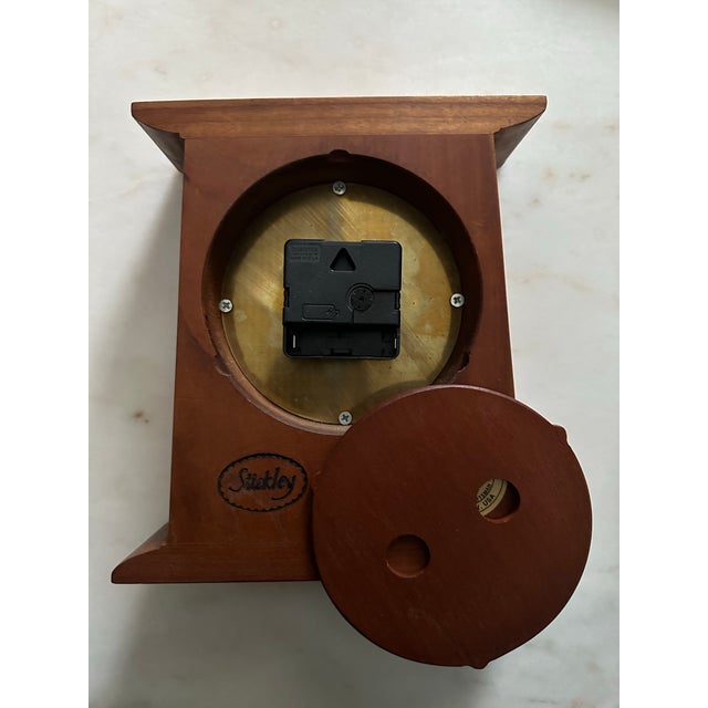Stickley Stickley Prairie Mantel Clock For Sale - Image 4 of 6