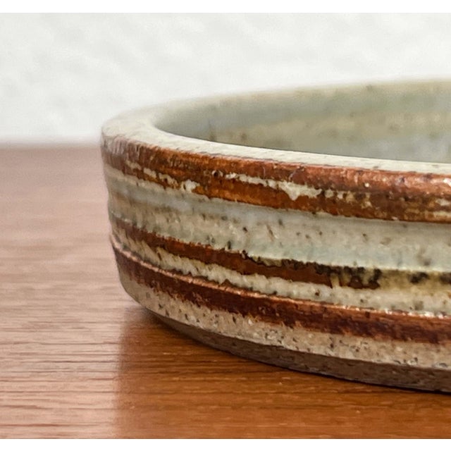 Mid-Century Modern Danish Studio Pottery Bowls by Tue Poulsen for Tue Keramik, 1960s, Set of 2 For Sale - Image 12 of 18