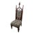 The Throne of the High Church: Late 19th Century Gothic Revival Oak Accent Chair For Sale