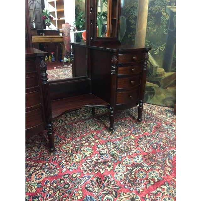 1930s Antique Vanity, Dressing Table For Sale - Image 5 of 14