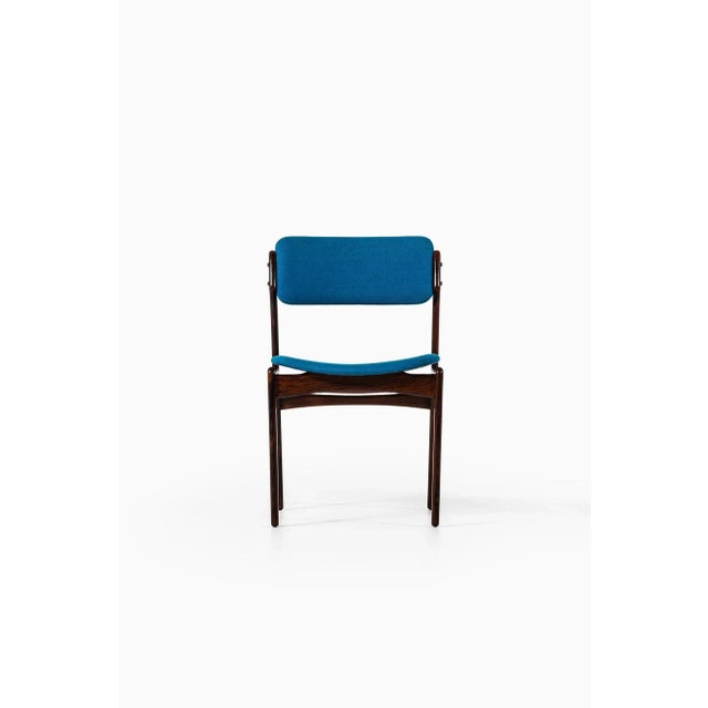 1960s Vintage OD-49 Dining Chairs by Erik Buck for Oddense Maskinsnedkeri, Set of 6 For Sale - Image 5 of 11