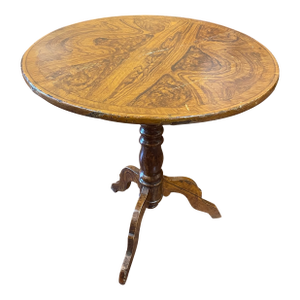 Antique Grain-Painted Irish Tea Table, Circa 1840