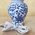 Vintage Blue & White Chinoiserie Ginger Jar Table Lamp – Porcelain Accent Lamp For Sale In Washington DC - Image 6 of 18