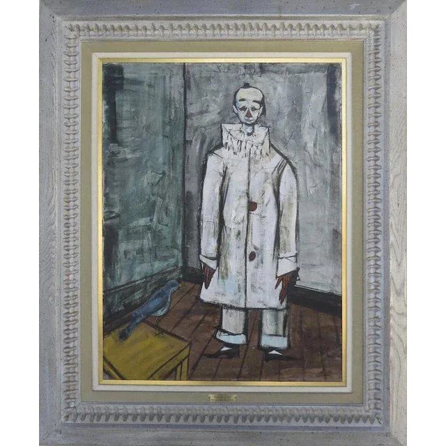 Oil on canvas by Charles Levier. Measures 45 1/2" by 55 1/2" with frame. Site 30" by 40". Signed lower right. "1571"