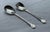 1980s Silver Pair Salad Servers, Salad Spoon & Salad Fork, La Regence For Sale - Image 12 of 16