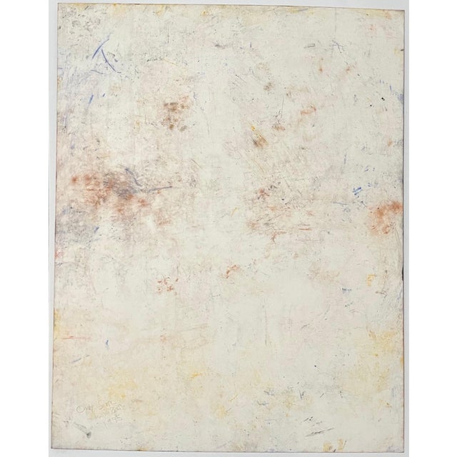 Mason RaderAbstract Surrealist Spray Paint Mixed Media Painting Mason Rader Outsider Art, 1995 For Sale In Miami - Image 6 of 8