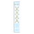 Sample - Schumacher x Marie-Anne Oudejans Royal Poppy Panel B in Blue For Sale