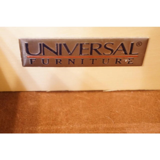 Universal Furniture Cherry Contemporary Traditional Style 62" Buffet Sideboard W. Granite Top 461679 For Sale - Image 10 of 13