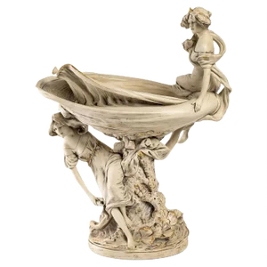 Art Nouveau Biscuit Cup from DMP, 1910s