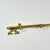 Mid-Century English Victorian Brass Antique Key Motif Wall Hook For Sale - Image 11 of 12