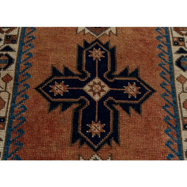 Turkish Vintage Rug 2' x 5'1" #20712 For Sale - Image 4 of 8