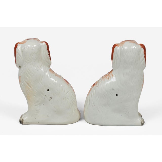 Pair Staffordshire Separate Leg King Charles Spaniels For Sale In Boston - Image 6 of 7