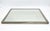 Traditional Vintage 18.75 In. Square Steel Bathroom Wall Mirror For Sale - Image 3 of 6