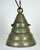 Metal Industrial Aluminium Hanging Lamp in Green, 1970s For Sale - Image 7 of 14