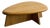 Contemporary Coffee Table in Solid Oak For Sale