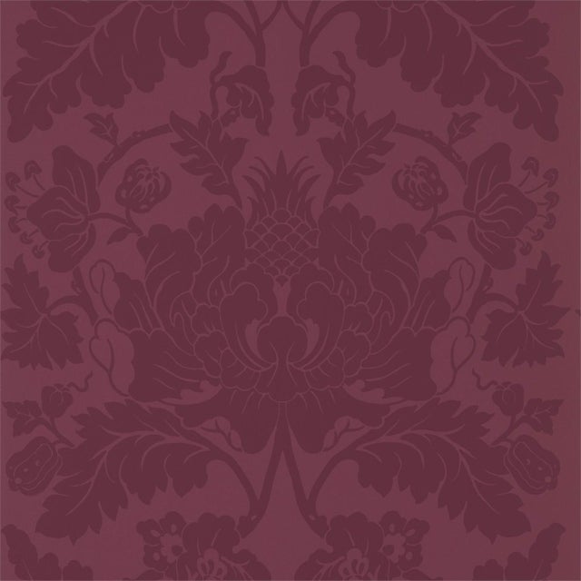 Zoffany Villandry Wallpaper in Cinnabar - a Sample For Sale