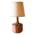 1960s Mid Century Modern Lava Drip Glaze Studio Craft Pottery Table Lamp For Sale