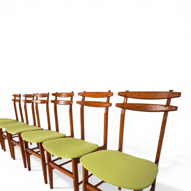 Dining Chairs from Amma Torino, 1960s, Set of 6 For Sale - Image 6 of 18