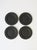 English 1970s Wedgwood English Matte Black Basalt Plates - Set of 4 For Sale - Image 3 of 10