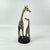 Early 20th Century Early 20th Century Giraffe Mother and Baby Wood Sculpture on Custom Base Kenya MATTER COLLECTION For Sale - Image 5 of 7