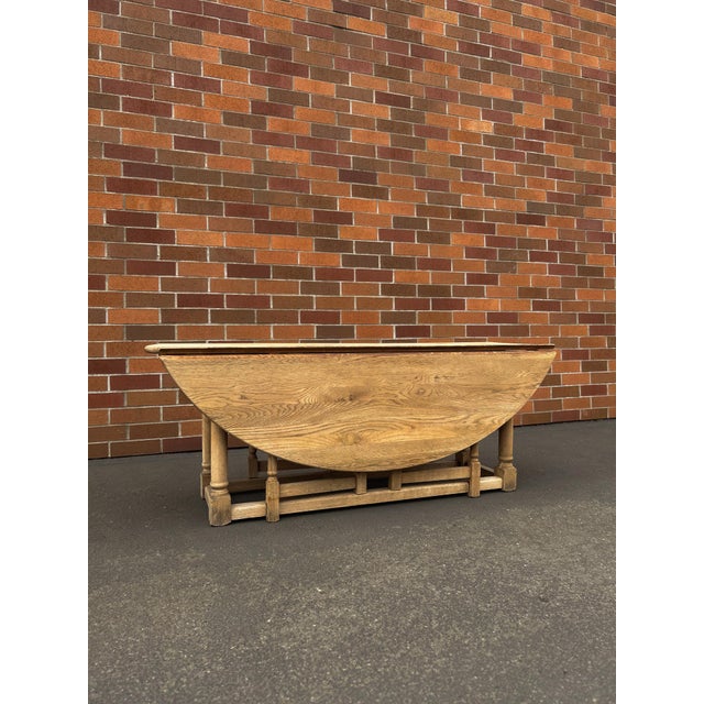 19th Century Oak Gateleg Table For Sale - Image 18 of 18