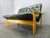 Mid-Century Modern Green Leather Two-Seat Sofa, Czechoslovakia, 1970s For Sale - Image 10 of 15