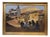 José María García Fernández, Pueblo Castellano, 1980s, Oil Painting on Canvas, Framed For Sale