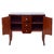 Art Deco Chest of Drawers with Side Compartments, 1930s, in Restored conditions. Designed 1920 to 1949