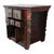 Antique Tibetan Floral Polychromed & Carved Rosewood Tea Cabinet C1890 For Sale - Image 11 of 15