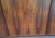 Wood Mid 20th Century West Michigan Furniture Dimension Flamed Bookmatched Walnut King Size Headboard For Sale - Image 7 of 10