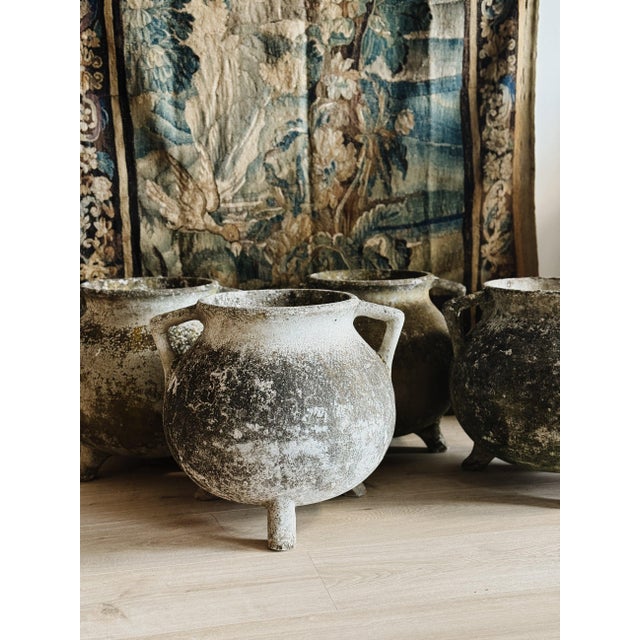 Sculpture Materials Mid 20th Century Original Willy Guhl Marmite Pot/Planter, Attributed For Sale - Image 7 of 14