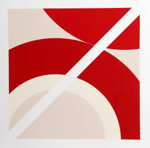 Ss 17-78, Nassos Daphnis Silkscreen, Signed and Numbered in Pencil