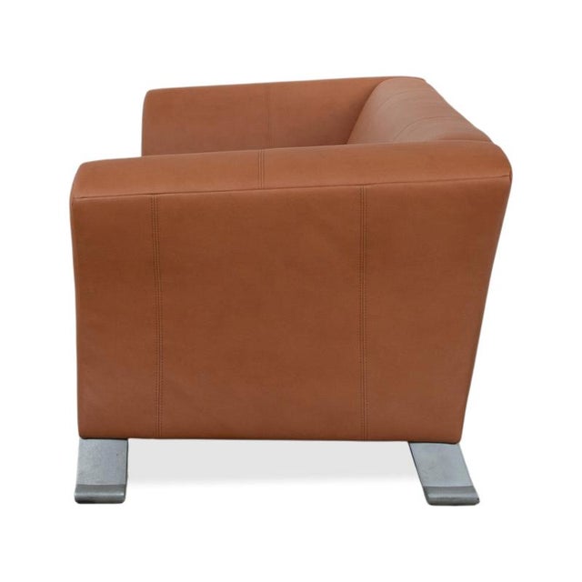 Model 322 2-Seater Sofa in Vegan Leather from Rolf Benz For Sale - Image 11 of 12