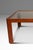 Brown Mid-Century Danish Modern Coffee Table After Afra & Tobia Scarpa for Cassina in Teak Wood W/ Smoked Glass, C. 1970s For Sale - Image 8 of 16