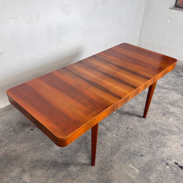Vintage Dining Table by Jindřich Halabala for Up Závody, 1930s For Sale - Image 15 of 17