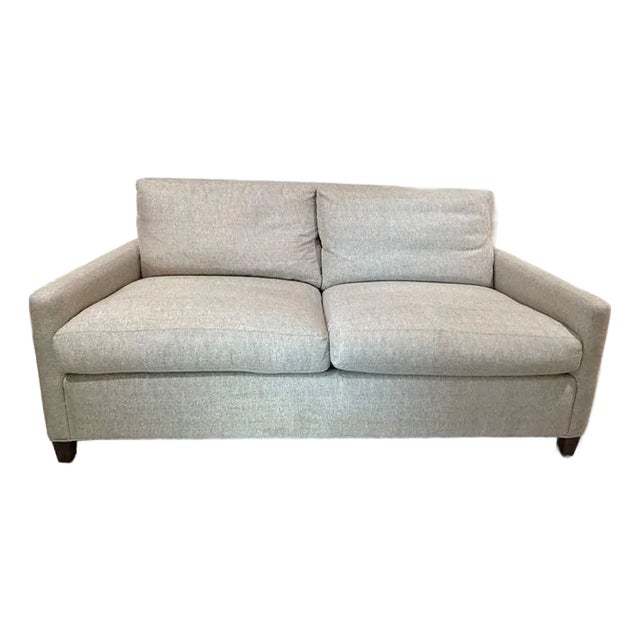 Lee Industries 72” Sofa in Performance Fabric For Sale