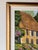 Wood 1980s Fred Dettmann (1945–2022) German-American Impressionist Cottage Landscape Oil on Masonite Painting For Sale - Image 7 of 12