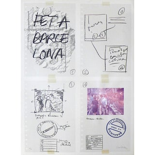 Antoni Muntadas, Made in Barcelona, ​​1977, Lithograph For Sale