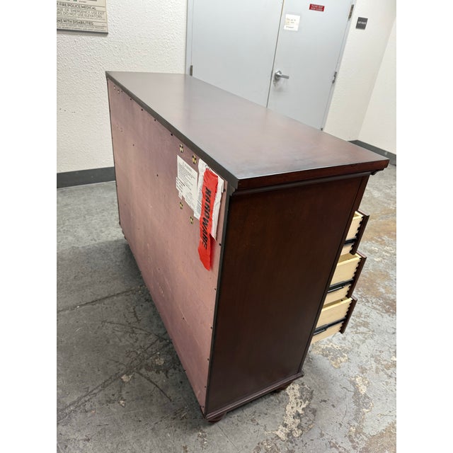 Aspenhome Cambridge Brown Cherry Dresser For Sale - Image 11 of 12